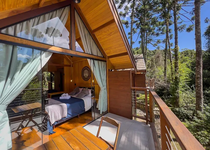 Cabana Suspensa Na Natureza - Regiao Turistica